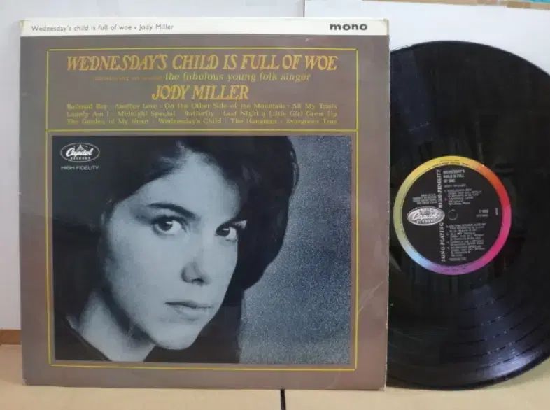UK LP Jody Miller ー 1963 年 早い Folk