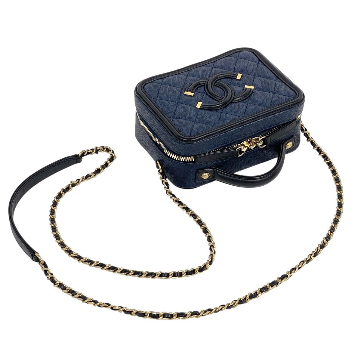 シャネル CHANEL ココマーク チェーンショルダーバッグ CCフィリグリー 