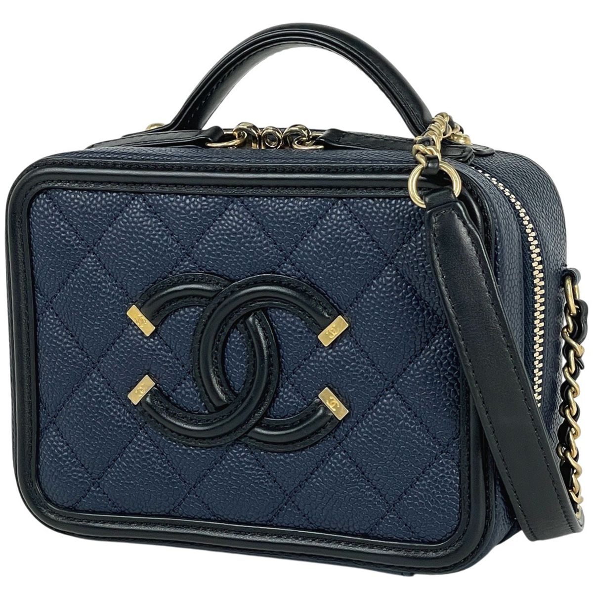 シャネル CHANEL ココマーク チェーンショルダーバッグ CCフィリグリー 
