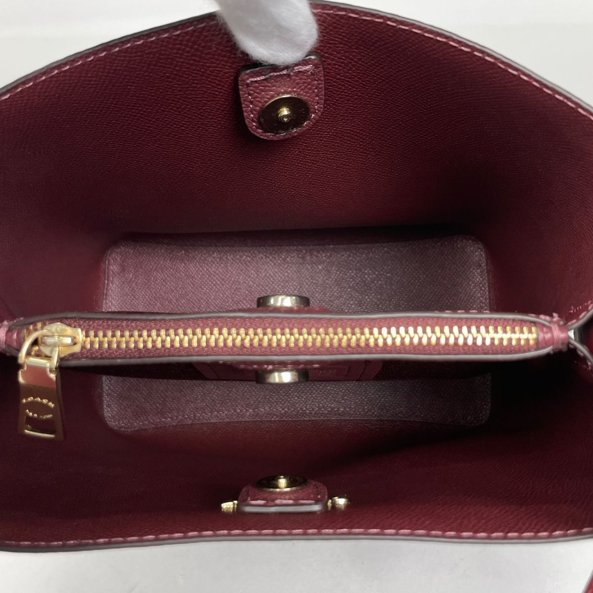 コーチ COACH シグネチャー ハンドバッグ スモール タウン バケット