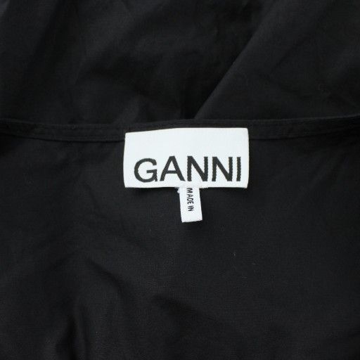 ガニー GANNI Cotton Poplin Peplum Blouse コットンポプリンペプラム