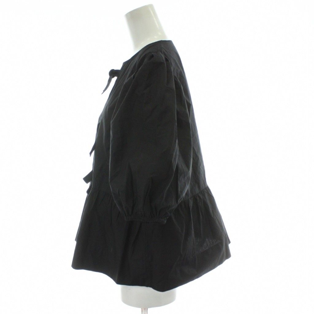 ガニー GANNI Cotton Poplin Peplum Blouse コットンポプリンペプラム