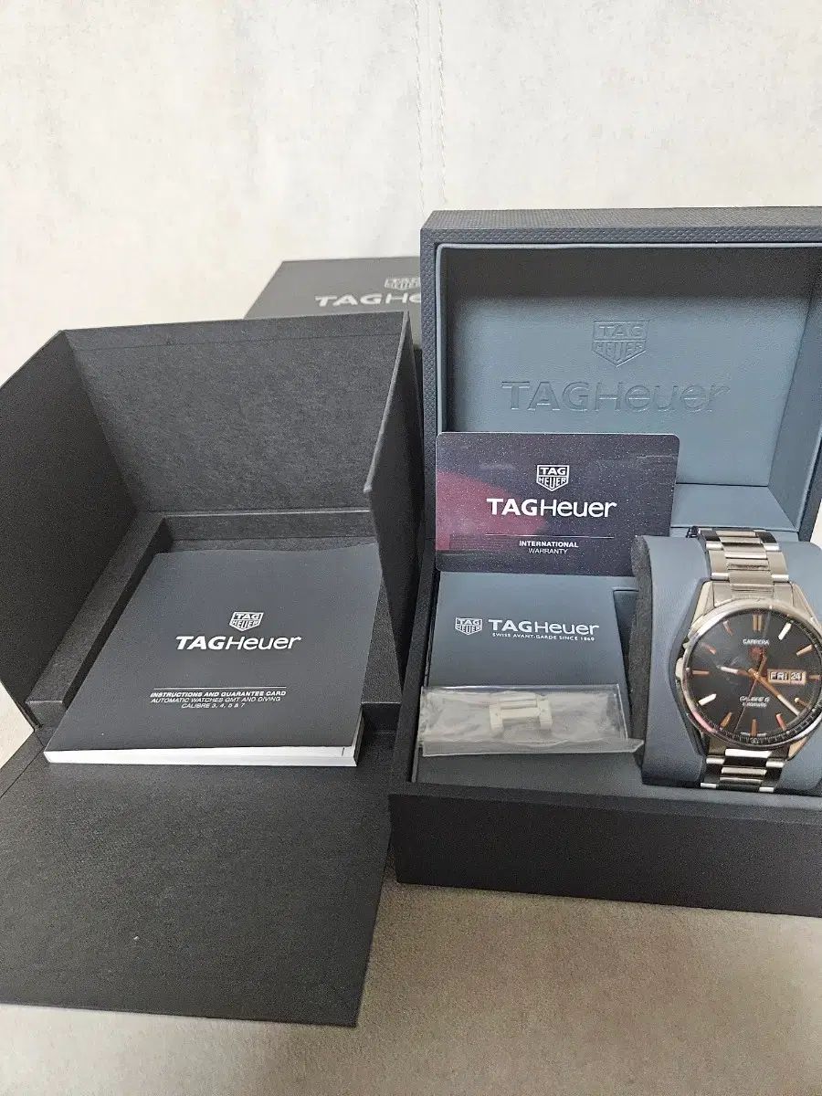 タグ ホイヤー カレラ デイデイト オートマティック 腕時計 フルセット