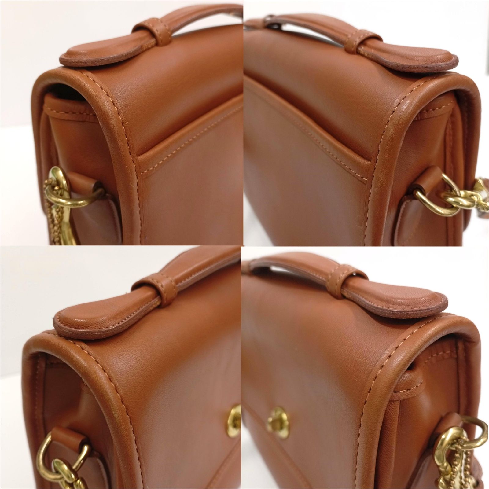 レディースファッション COACH コーチ レザー 2WAY ショルダーバッグ 