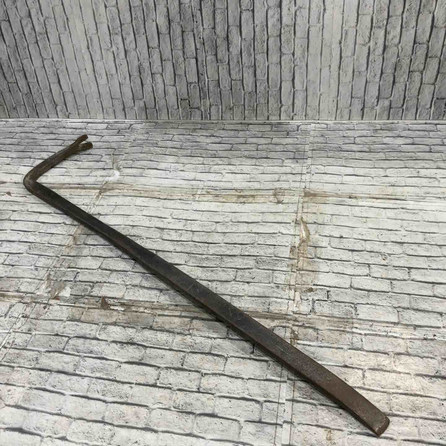 品 かじ寅 バール 全長約860 mm 本体に名前の刻印があります 必ずご ください