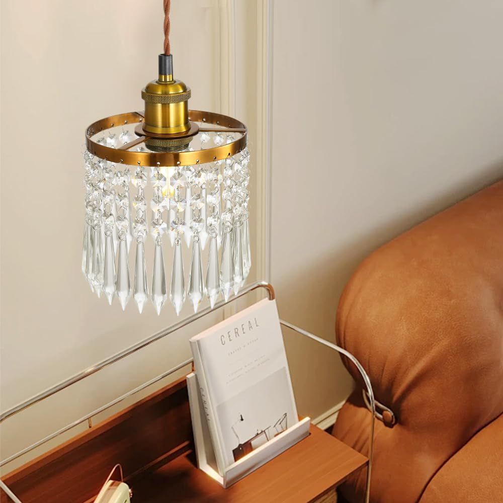M2287-70-45】クリスタル 大型ペンダントライト エレガントな