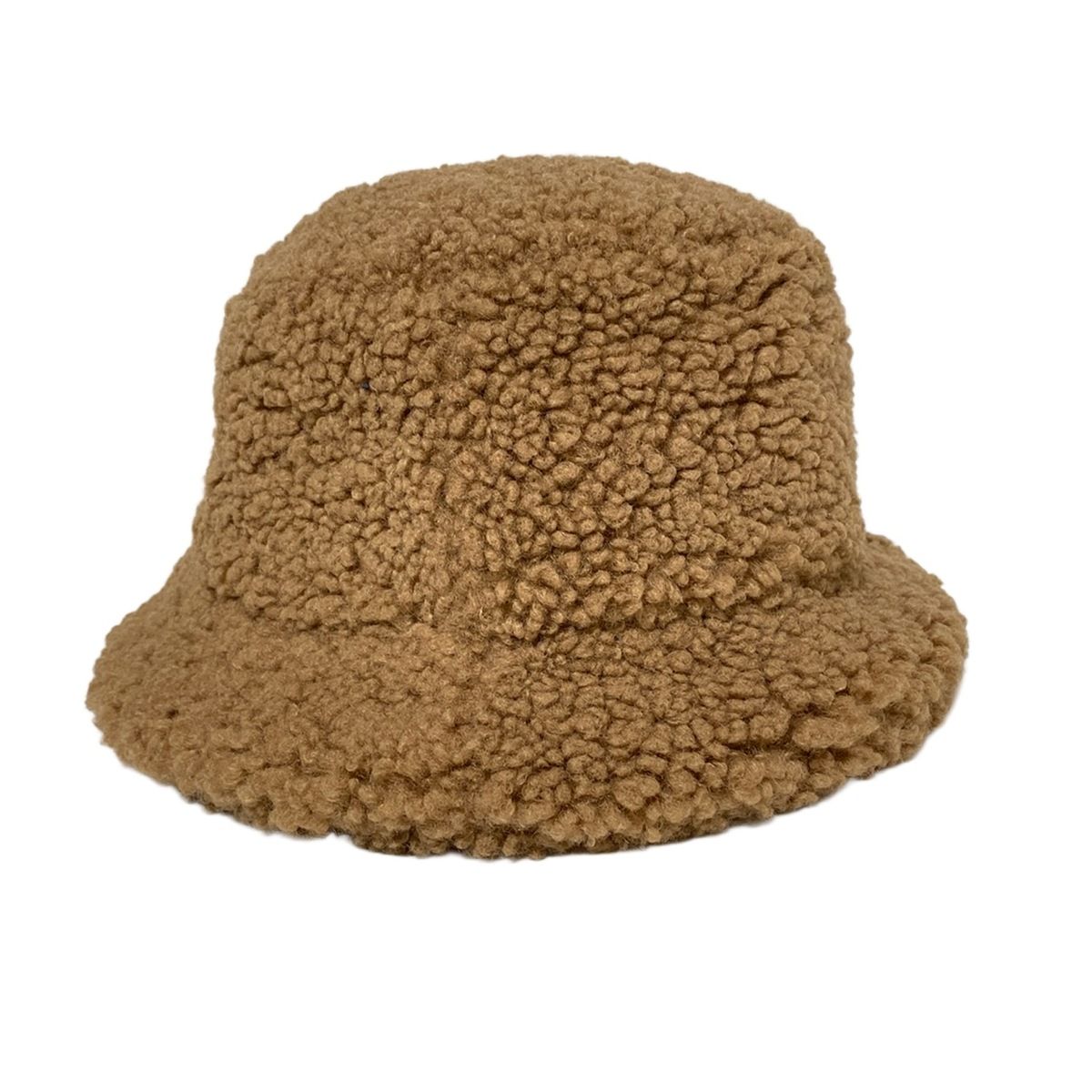 COACH(コーチ) 帽子 M/L美品 シェルパ バケット ハット CY049 ベージュ