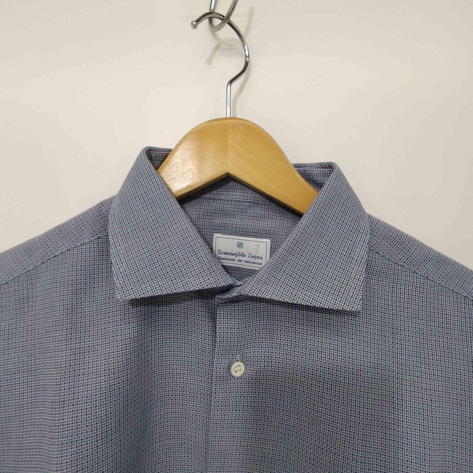 エルメネジルドゼニア Ermenegildo Zegna スペイン製 ホリゾンタル