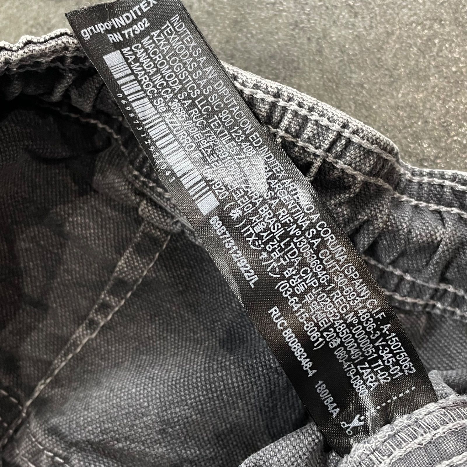 ZARA Denim Cargo Pants y2k ザラ デニム カーゴパンツ ユーティリティ