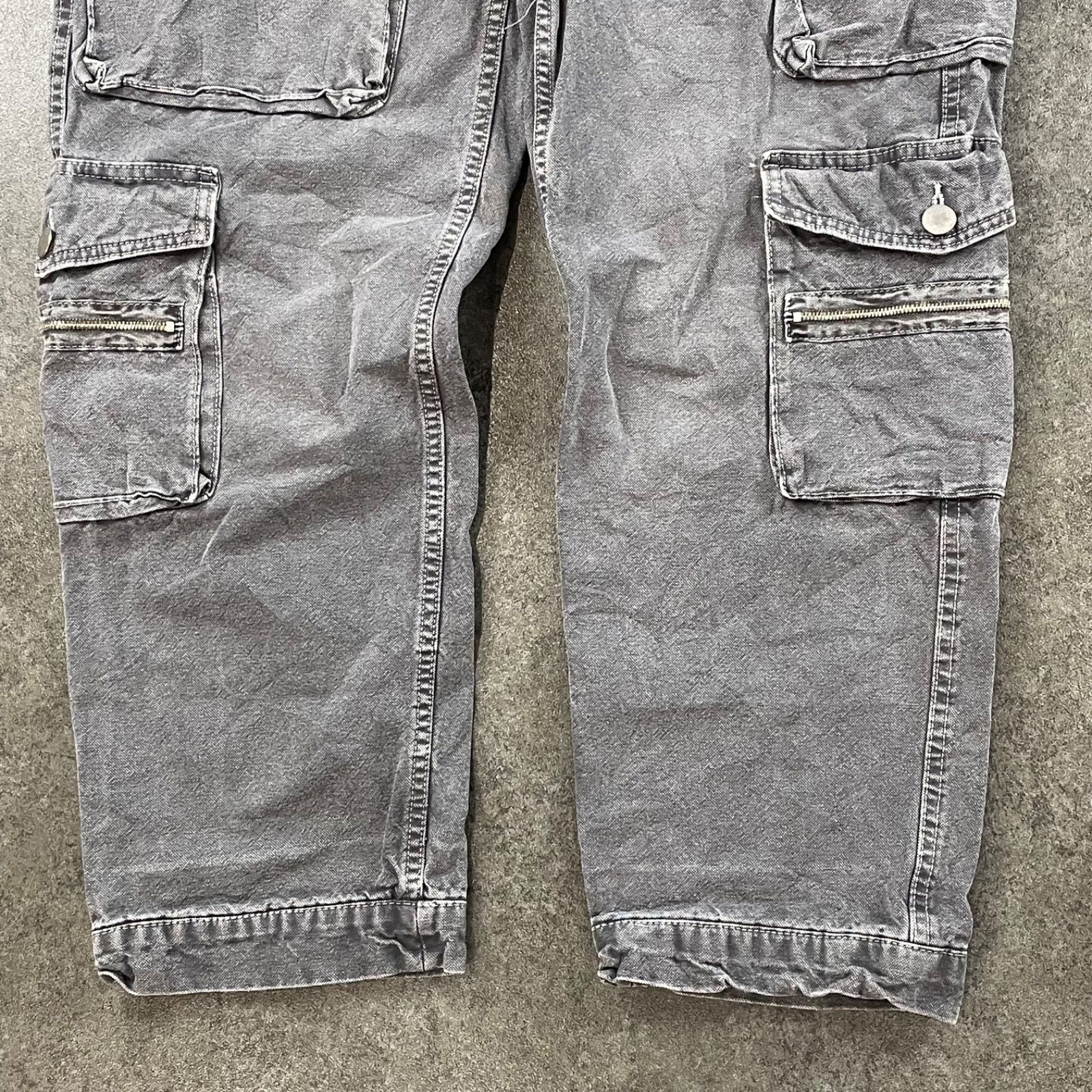 ZARA Denim Cargo Pants y2k ザラ デニム カーゴパンツ ユーティリティ