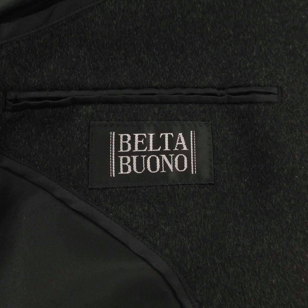 ベルタボーノ BELTA BUONO チェスターコート M ロング丈 カシミヤ混 ベルタボーノ BELTA BUONO チェスターコート M ロング丈 カシミヤ混