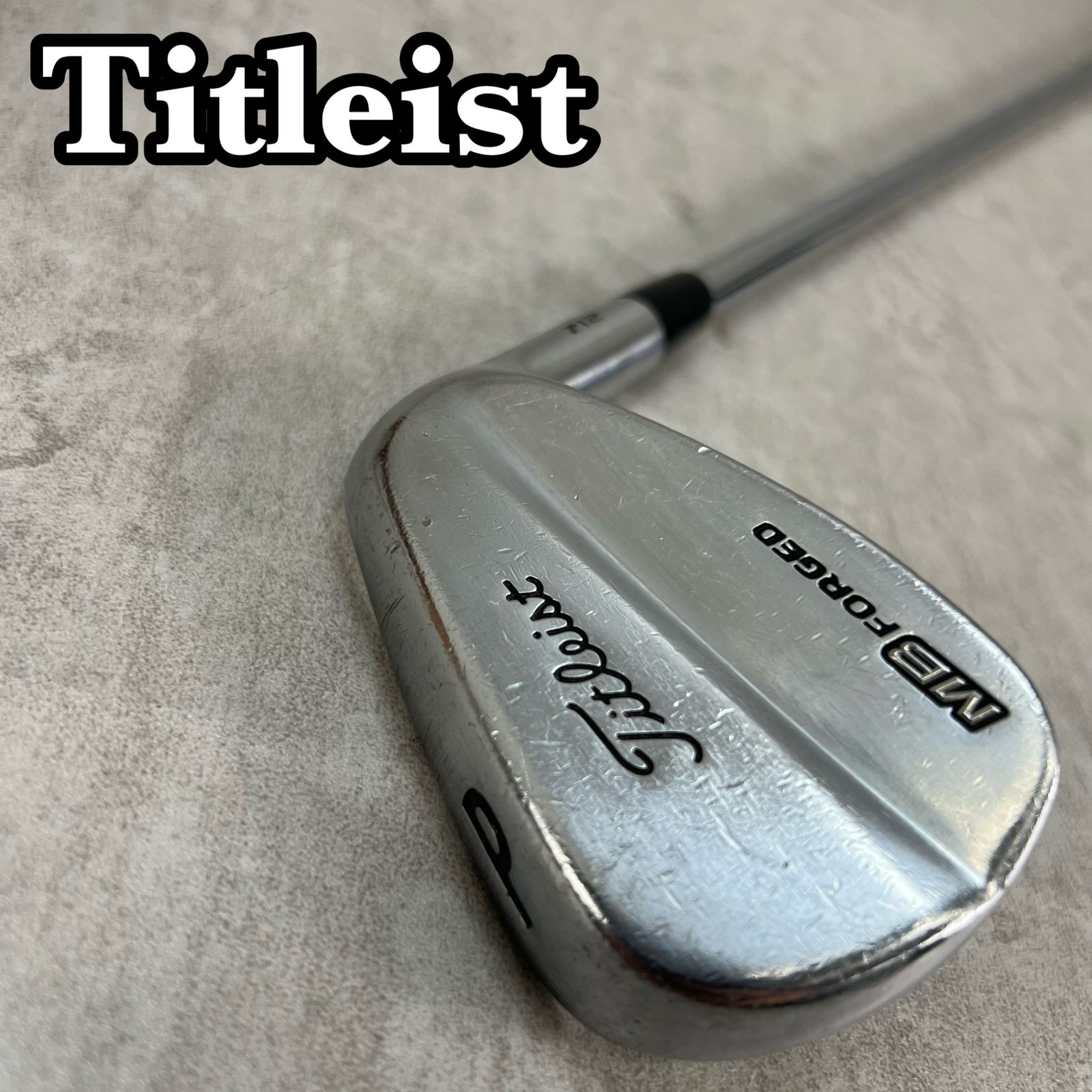 タイトリスト MB712 メンズゴルフ ウェッジ PW S200 右利き用