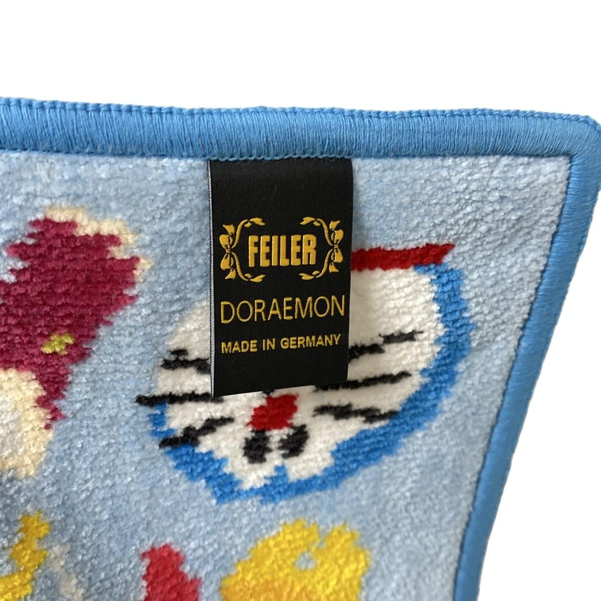  FEILER フェイラー 小物 ライトブルー ダークイエロー マルチ その他 小物