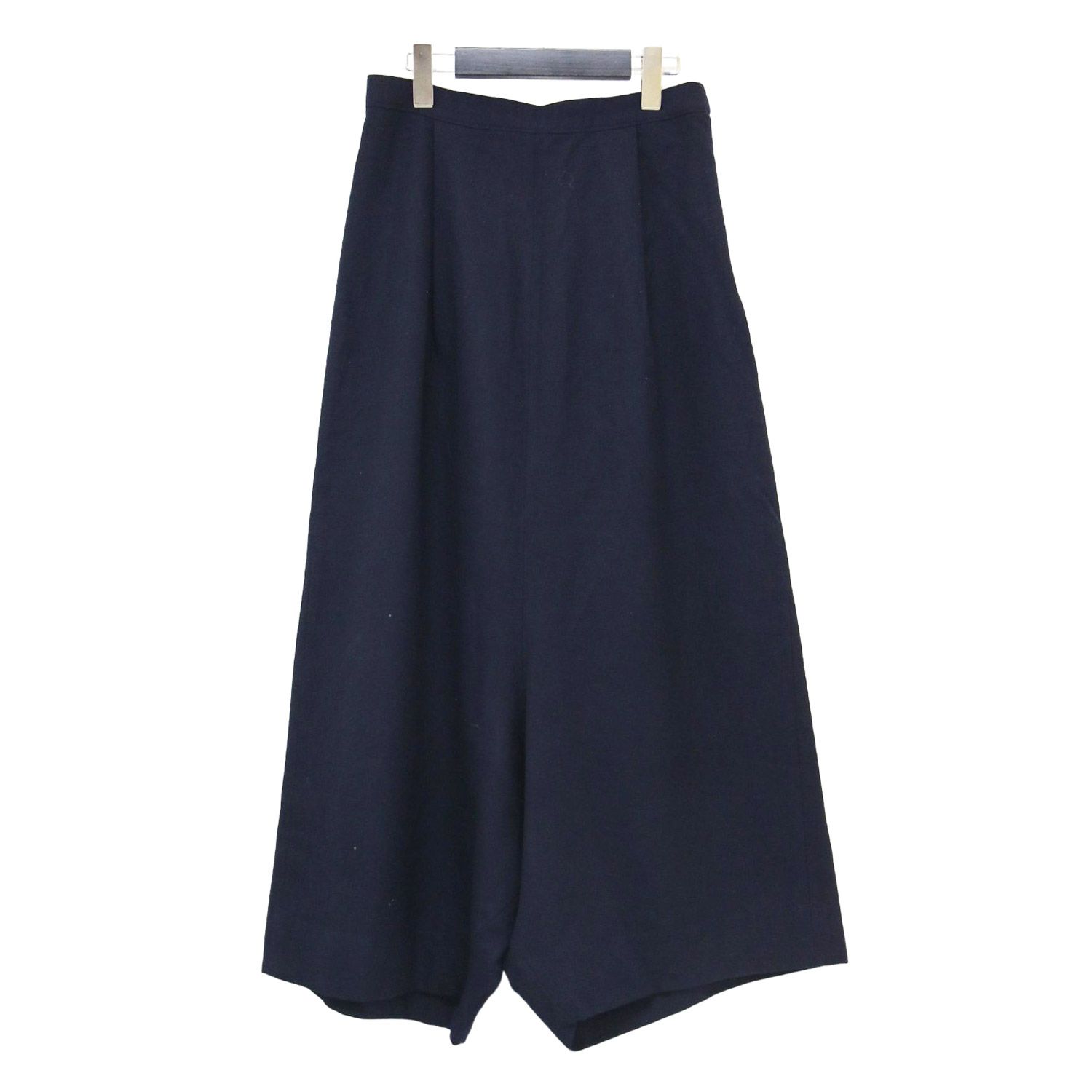 COMME des GARCONS コムデギャルソン パンツ ネイビー 紺 サイズ S ウール ペンギン パンツ サルエルパンツ ワイド タック AD1996 ボトムス ズボン レディース