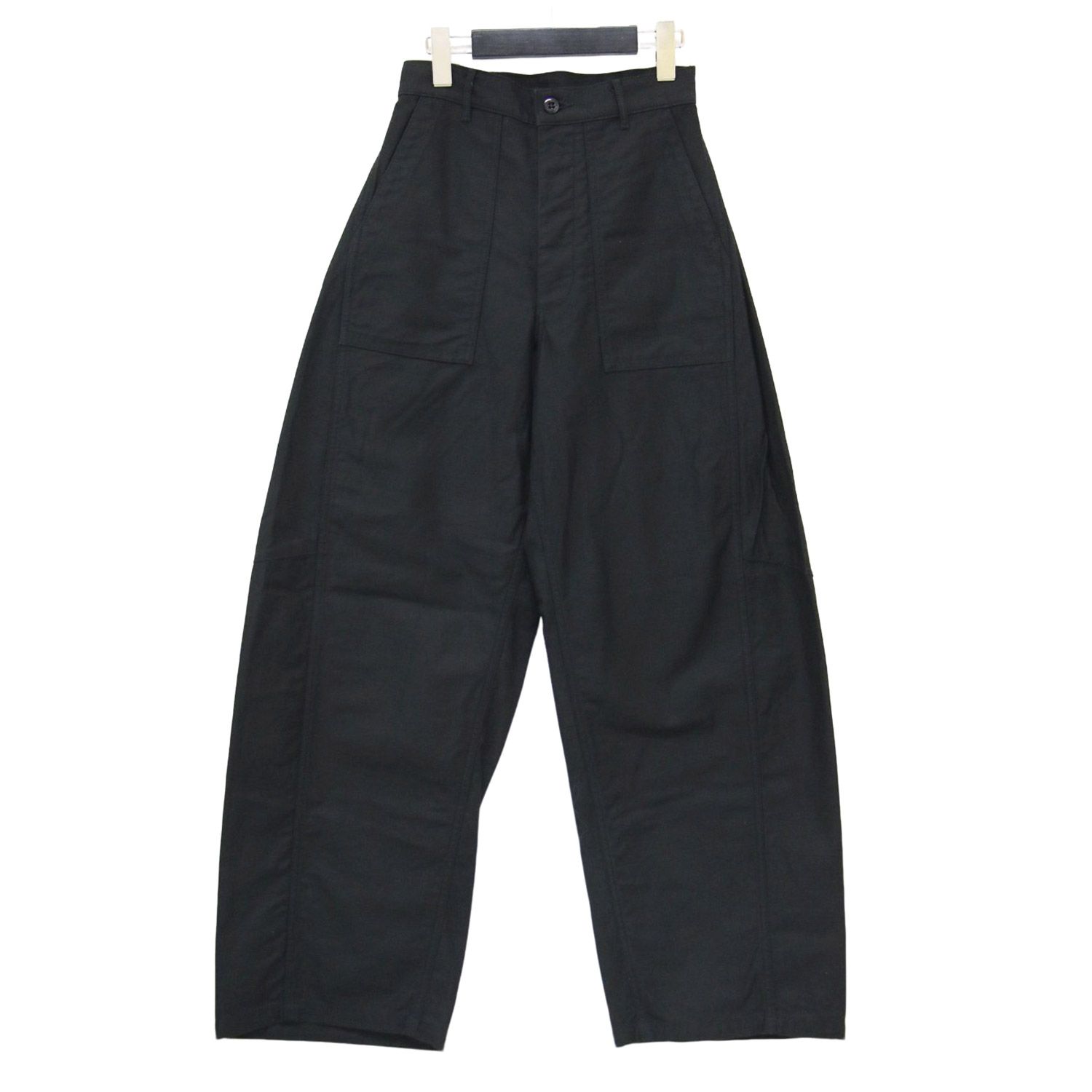 美品】HYKE ハイク パンツ ブラック 黒 サイズ:1(S) | 25秋冬 バック 