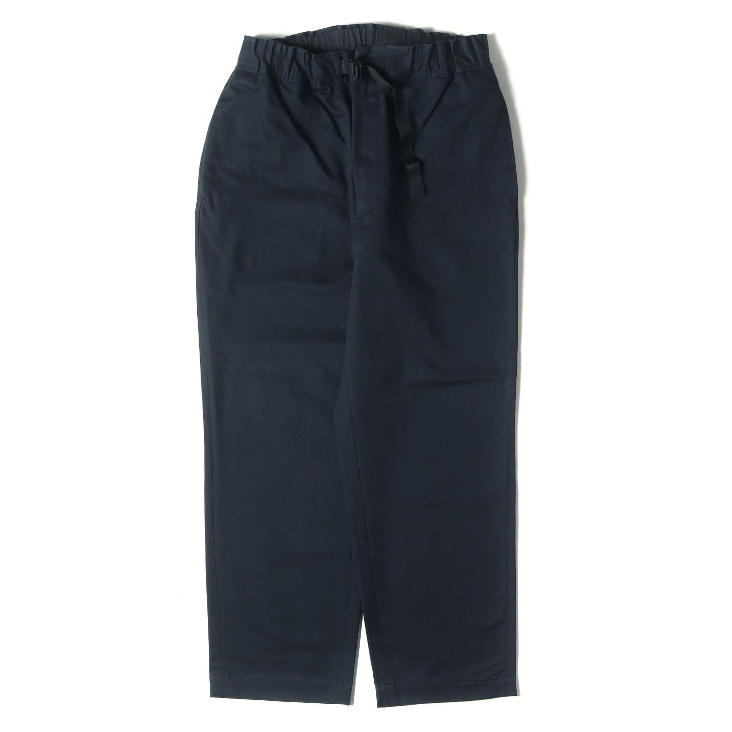 everyone エブリワン パンツ ネイビー 紺 サイズ:S | 23SS コットンツイル イージーパンツ (BELTED EASY PANTS) | ボトムス ズボン【メンズ】【中古】【K4654】 everyone エブリワン パンツ ネイビー 紺 サイズ:S | 23SS コットン