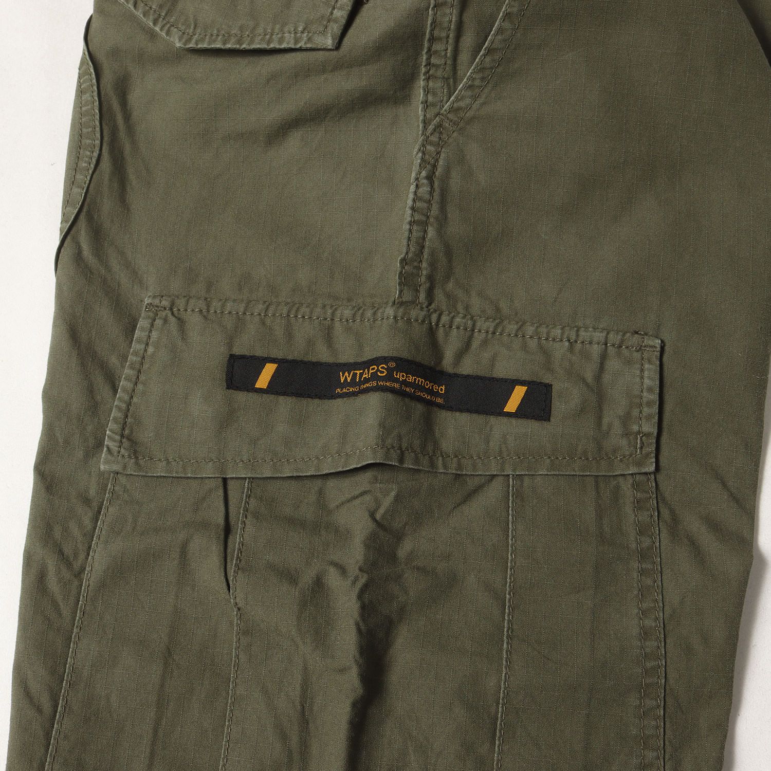 WTAPS ダブルタップス パンツ オリーブドラブ サイズ:S | リップス