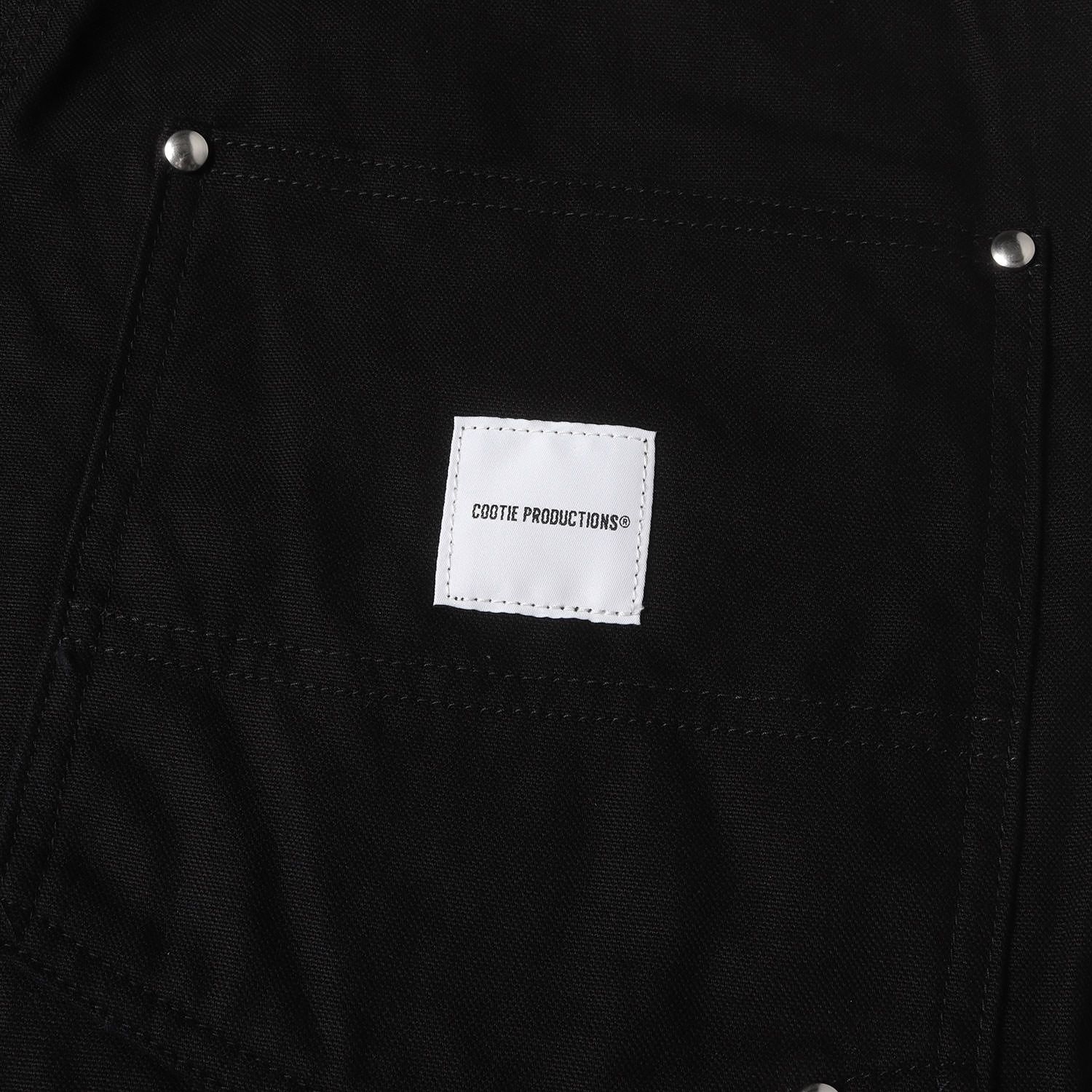 COOTIE クーティー パンツ ブラック 黒 サイズ:S | 25SS ダブルニー