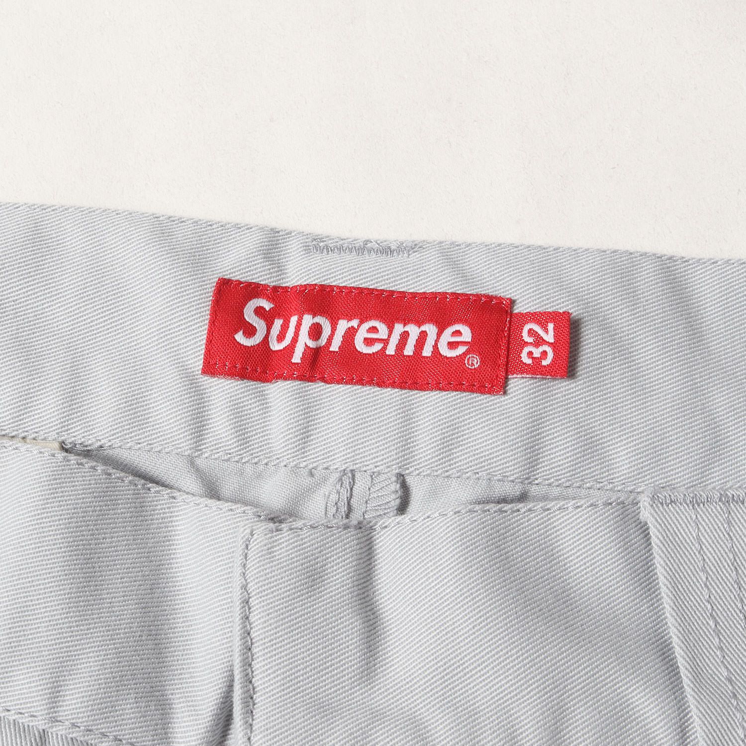 美品】Supreme シュプリーム パンツ ライトグレー サイズ:32 | 22AW