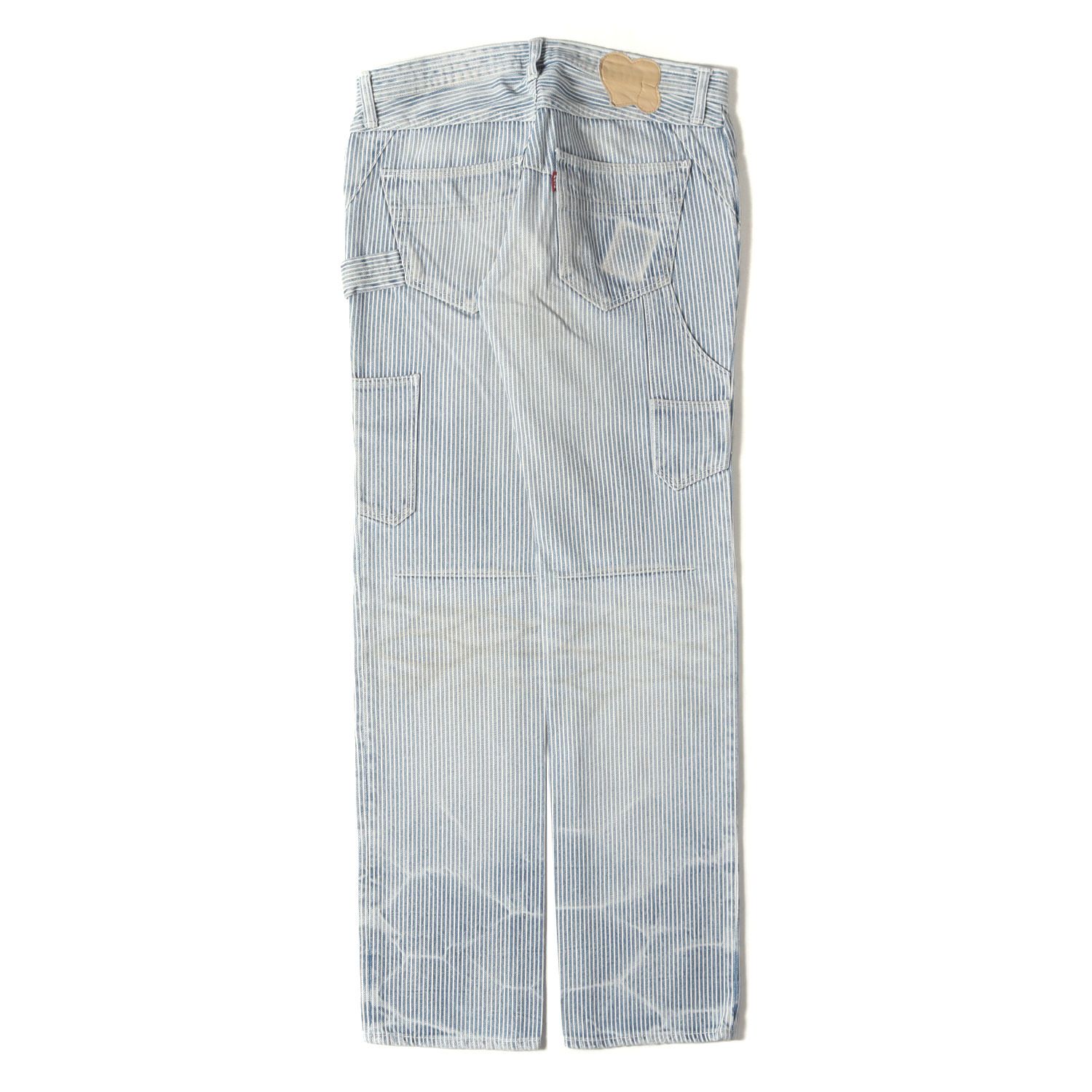 美品】NUMBER (N)INE ナンバーナイン パンツ インディゴ ホワイト