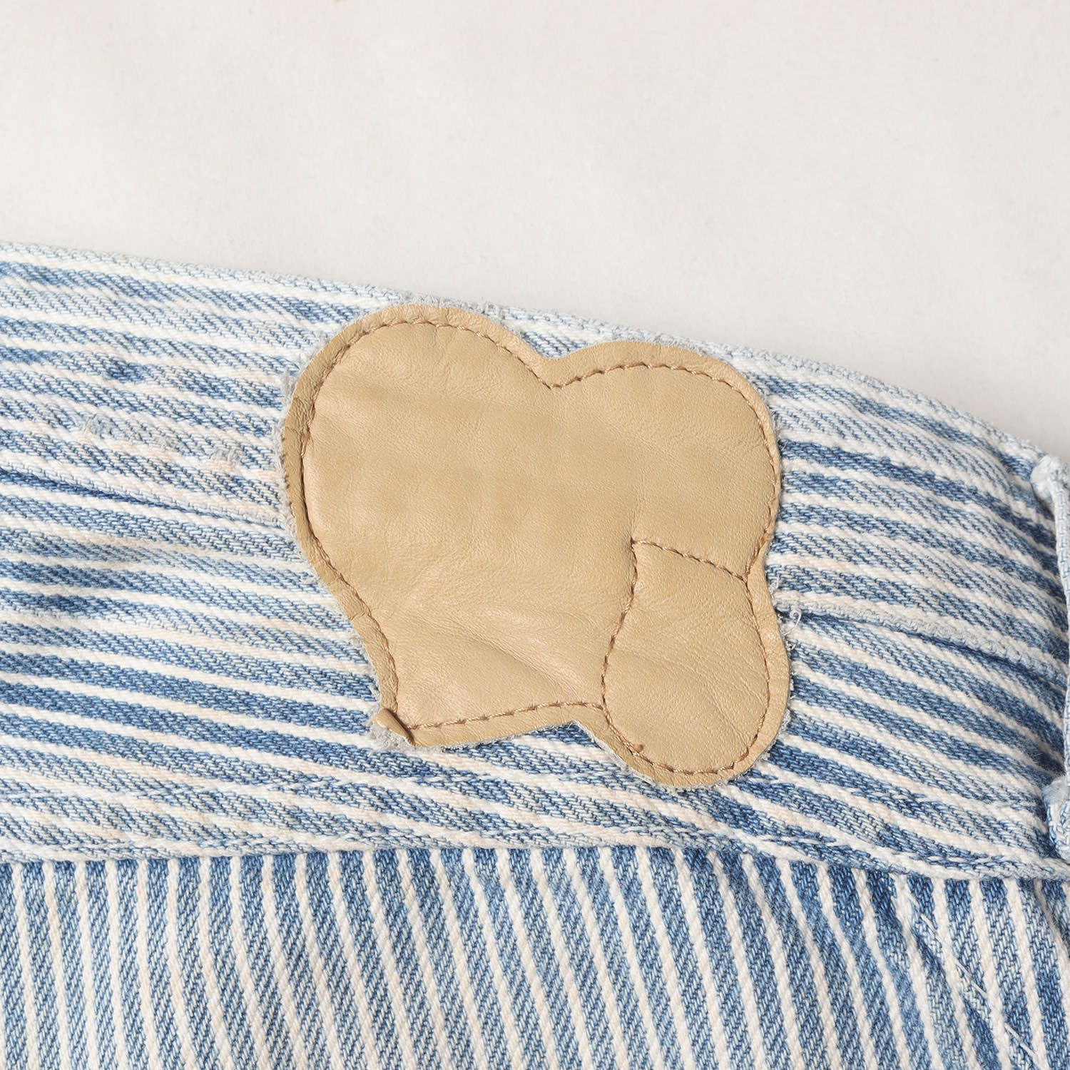 ナンバーナイン　08ss　デニムパンツ　3×30　ヒッコリー　ジッポ　ハート涙 美品】NUMBER (N)INE ナンバーナイン パンツ インディゴ ホワイト