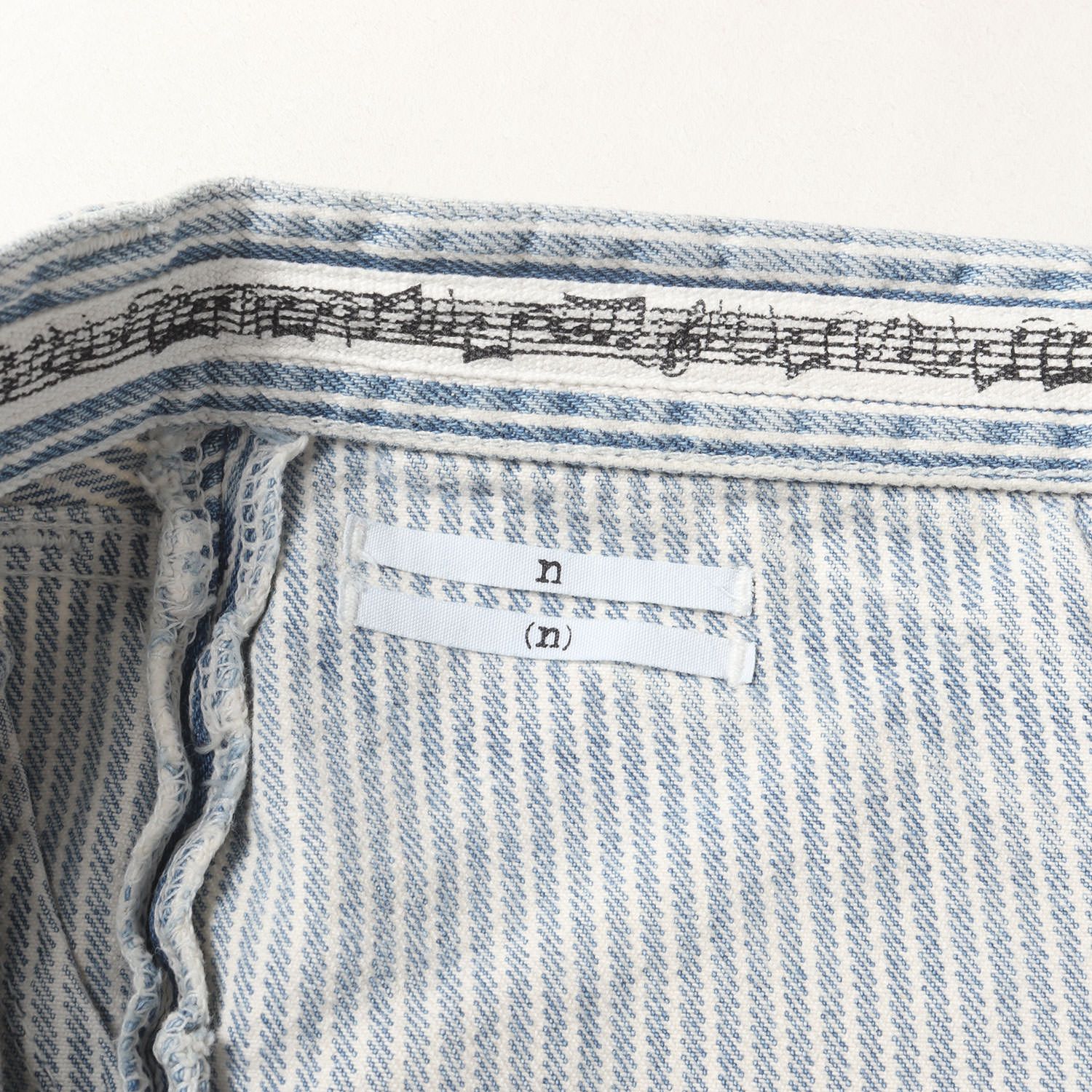 美品】NUMBER (N)INE ナンバーナイン パンツ インディゴ ホワイト