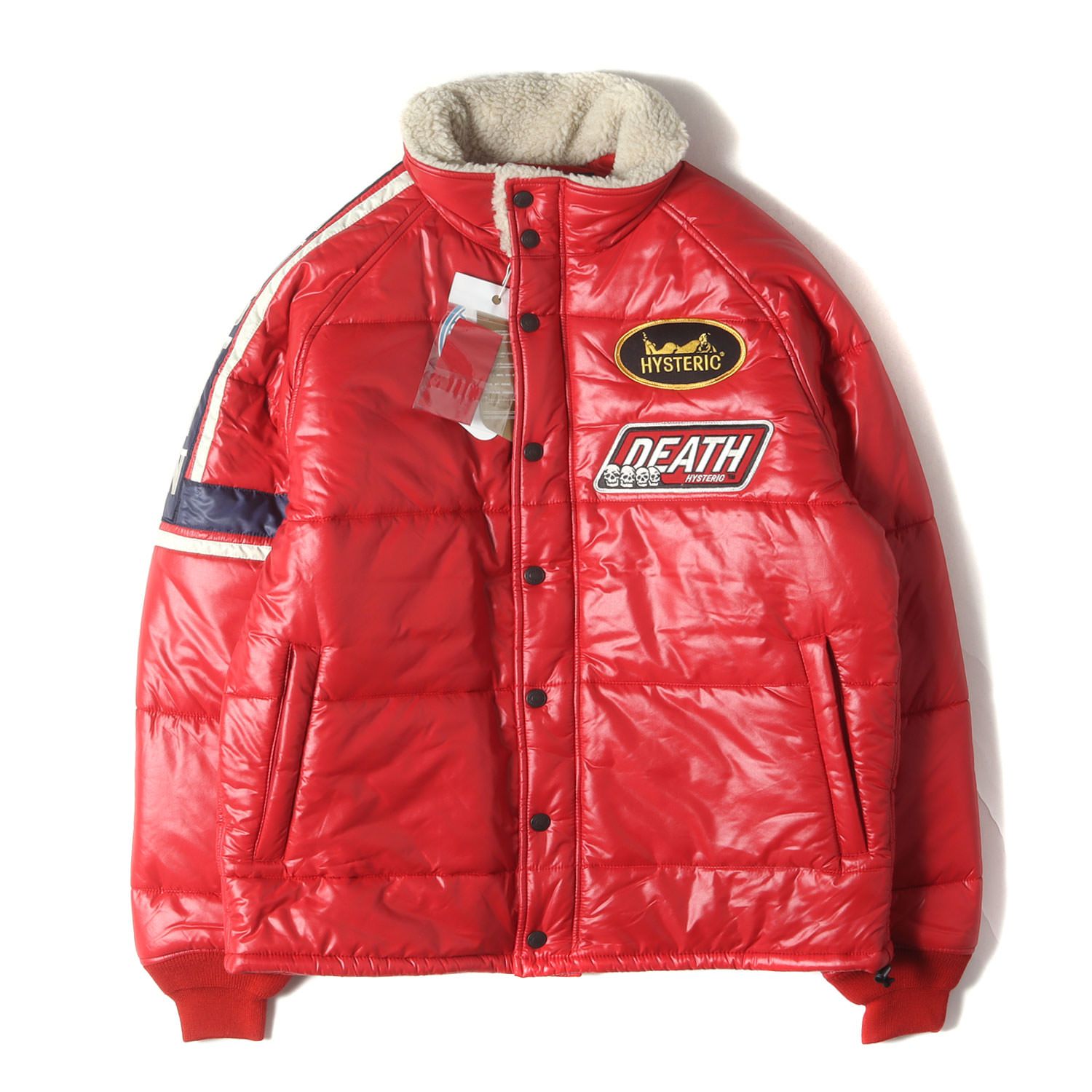 新品】HYSTERIC GLAMOUR ヒステリックグラマー ジャケット レッド