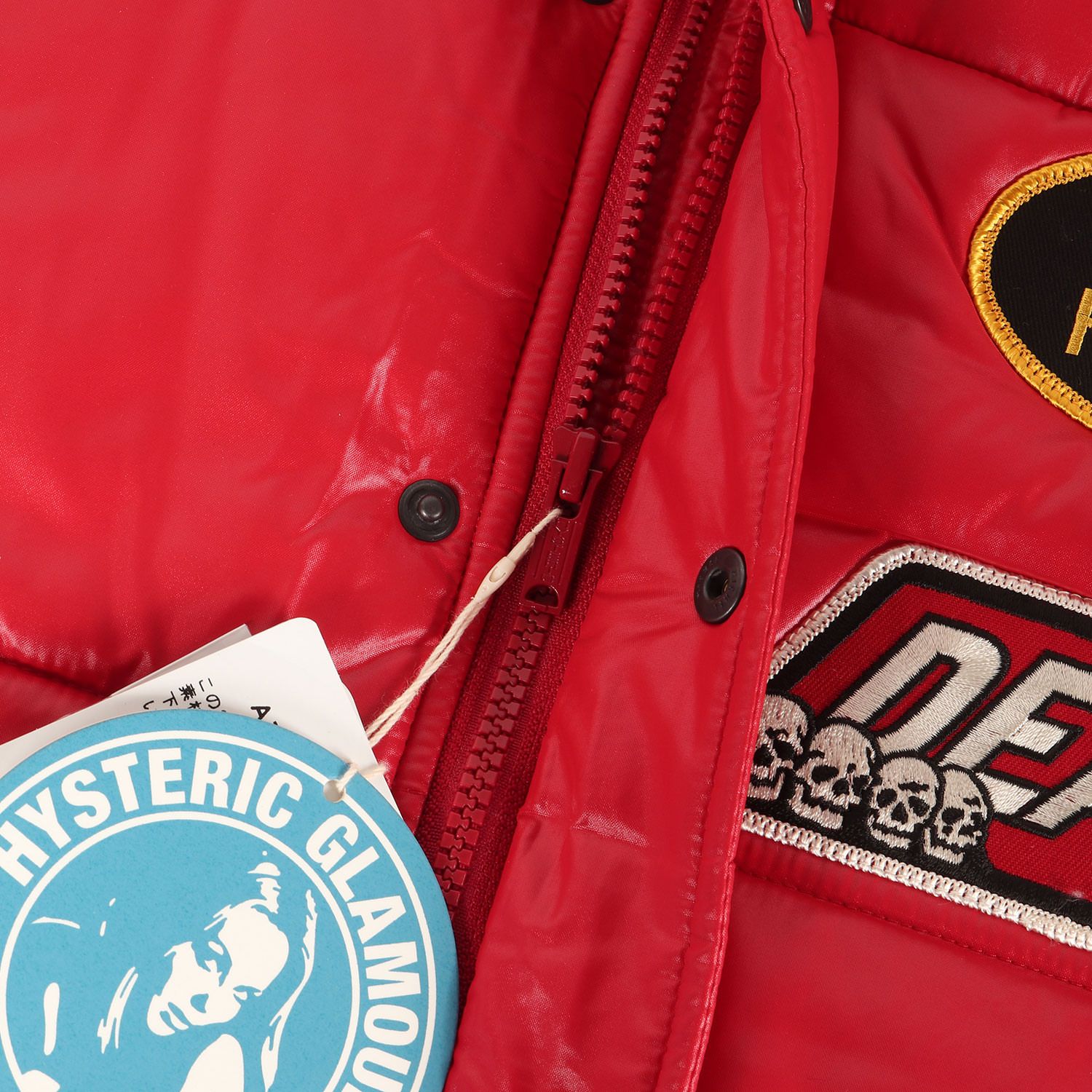 新品】HYSTERIC GLAMOUR ヒステリックグラマー ジャケット レッド