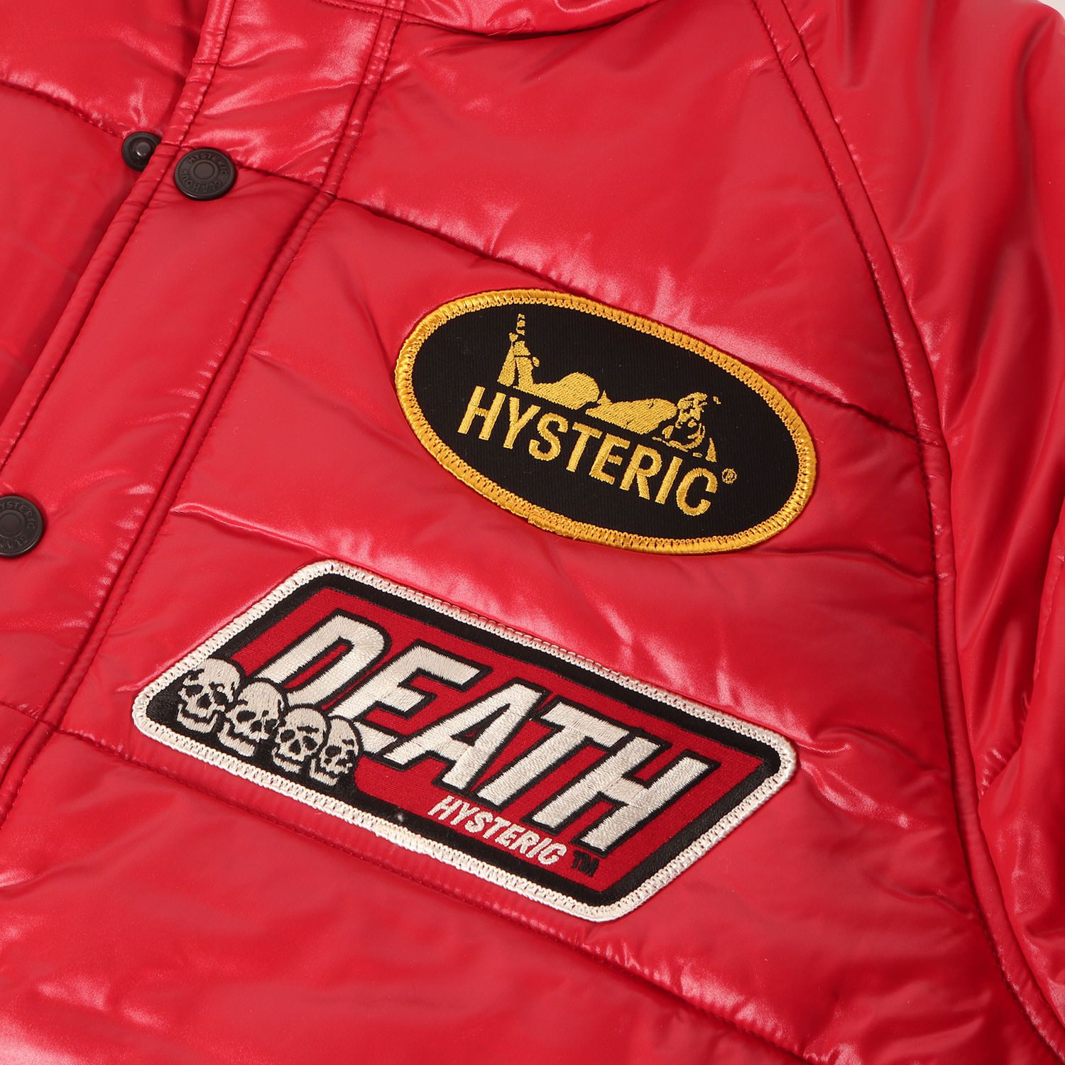 新品】HYSTERIC GLAMOUR ヒステリックグラマー ジャケット レッド