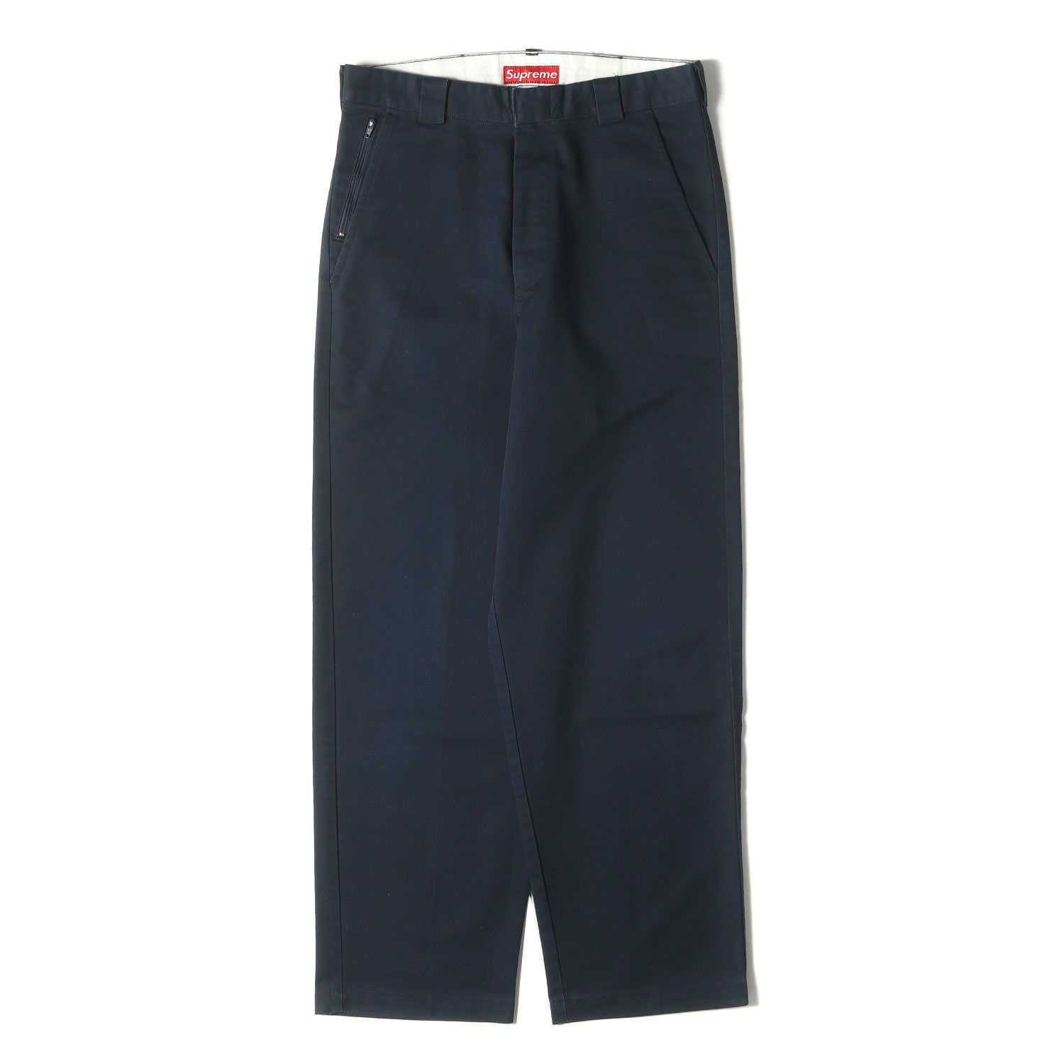 Supreme シュプリーム パンツ ネイビー 紺 サイズ:30 | 90s T/Cツイル ワークパンツ (USA製) | 90年代 アーカイブ | ボトムス ズボン【メンズ】【中古】【K4654】 Supreme シュプリーム パンツ ネイビー 紺 サイズ:30 | 90s T/Cツイル