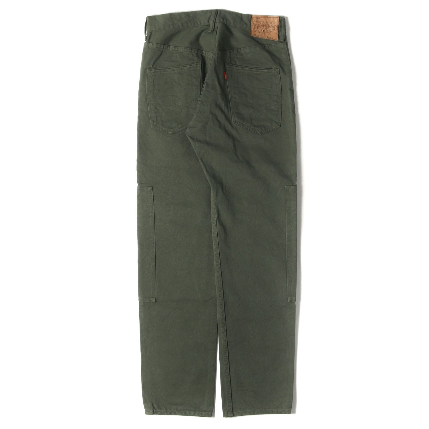 GERUGA ゲルガ パンツ カーキグリーン サイズ:28 | ヘビーチノクロス