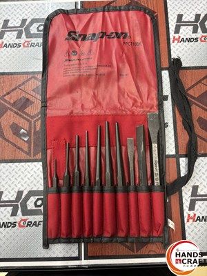 スナップオン プレート □【中古】Snap-on スナップオン PPC710BK ポンチ・タガネセット