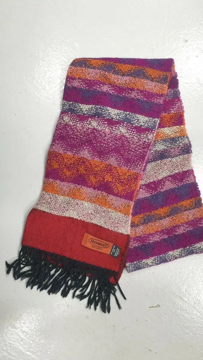 ミッソーニ ストライプ パータン マフラー