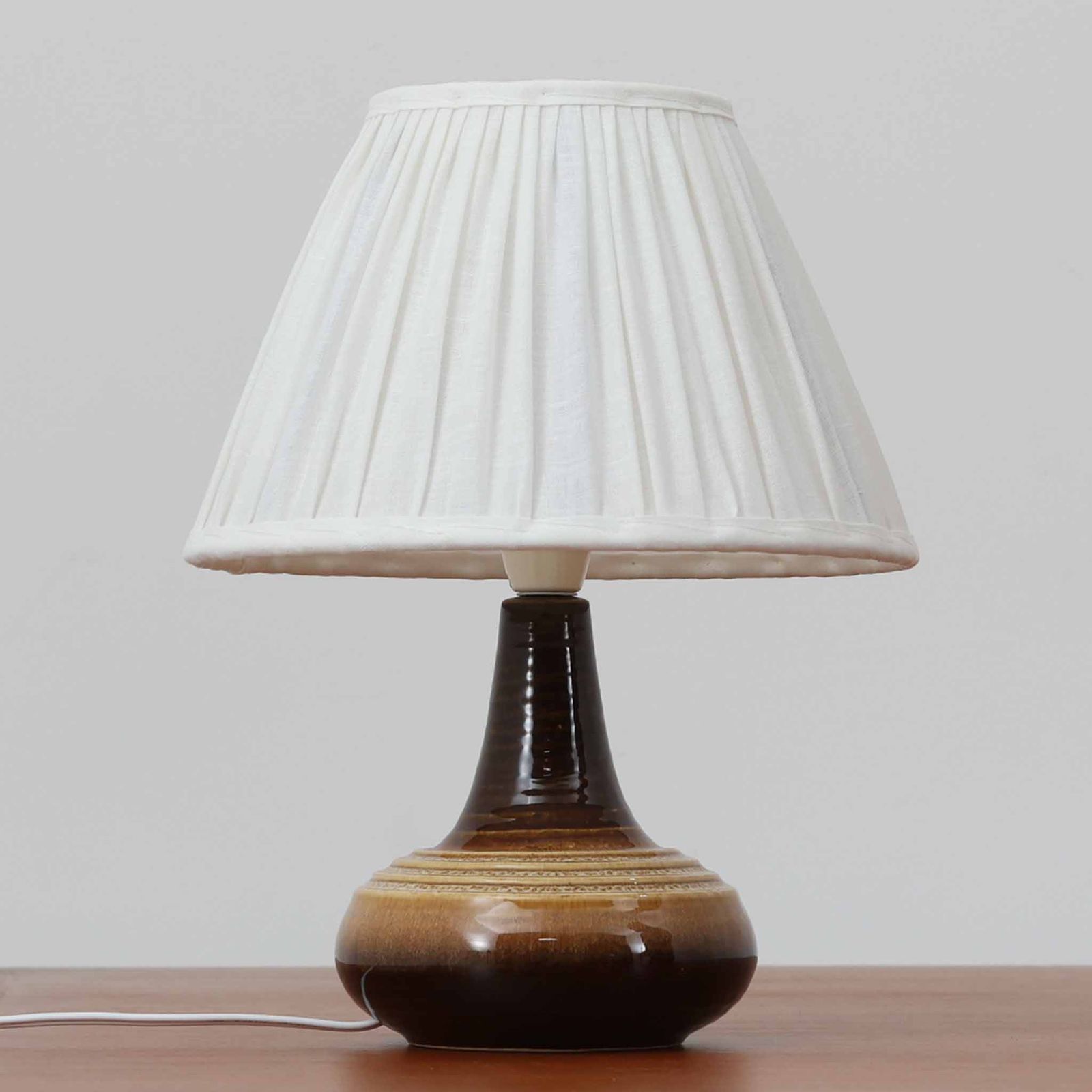 Soholm Keramik テーブルランプ 1214 高さ34 cm スーホルム セラミック デンマーク製 北欧ビンテージ家具 DK 19098