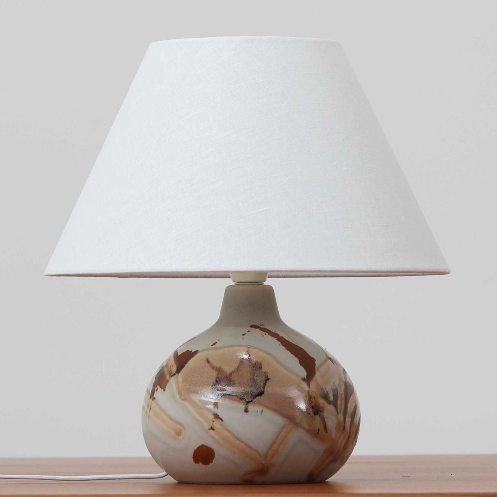 Soholm Keramik テーブルランプ 高さ32 cm スーホルム セラミック デンマーク製 北欧ビンテージ家具 北欧照明 DK 19100