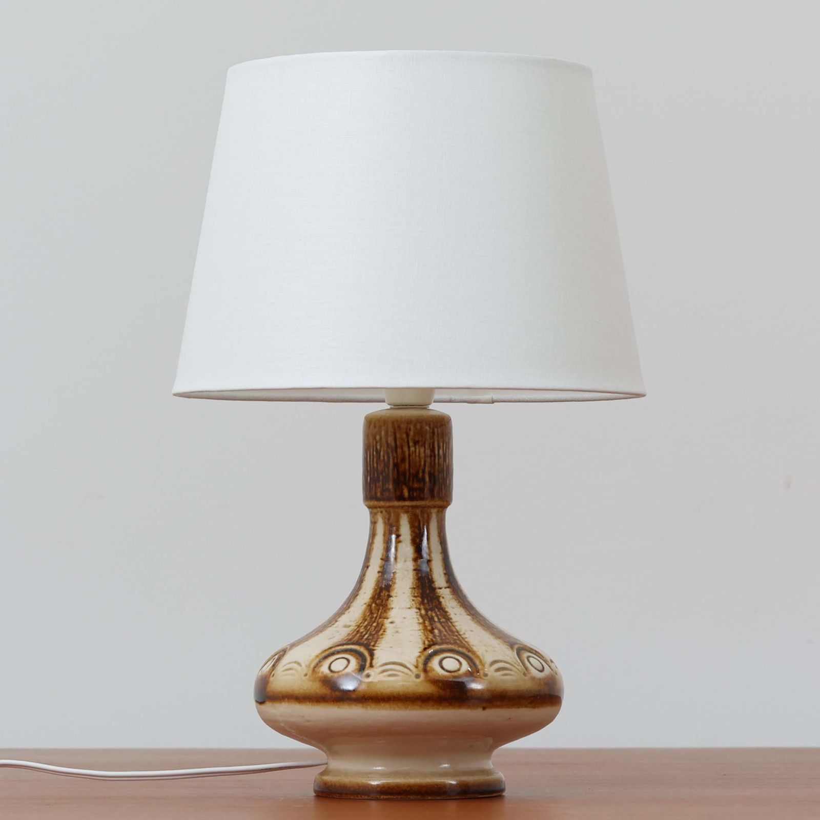 Soholm Keramik テーブルランプ 高さ40 cm スーホルム セラミック デンマーク製 北欧ビンテージ家具 北欧照明 DK 19101