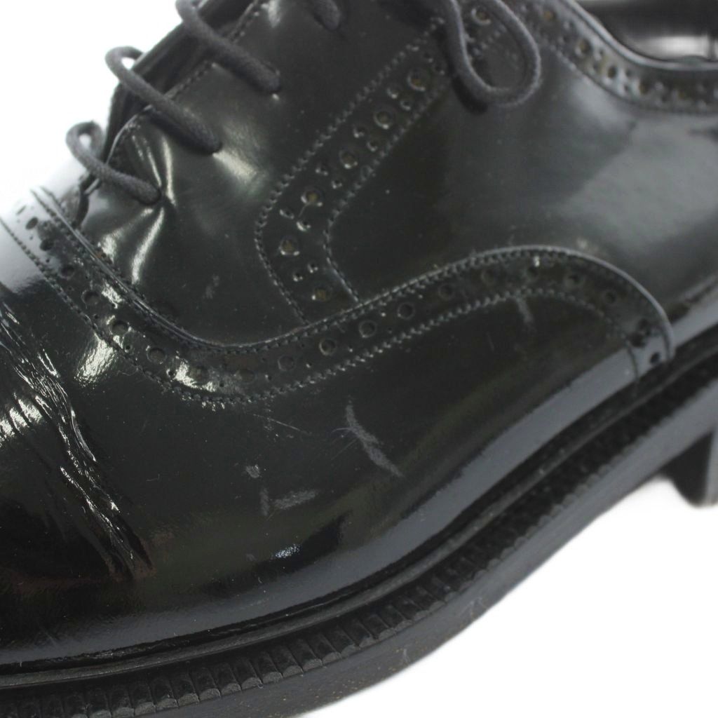 グッチ GUCCI ビジネスシューズ ドレス 革靴 エナメル ラウンドトゥ