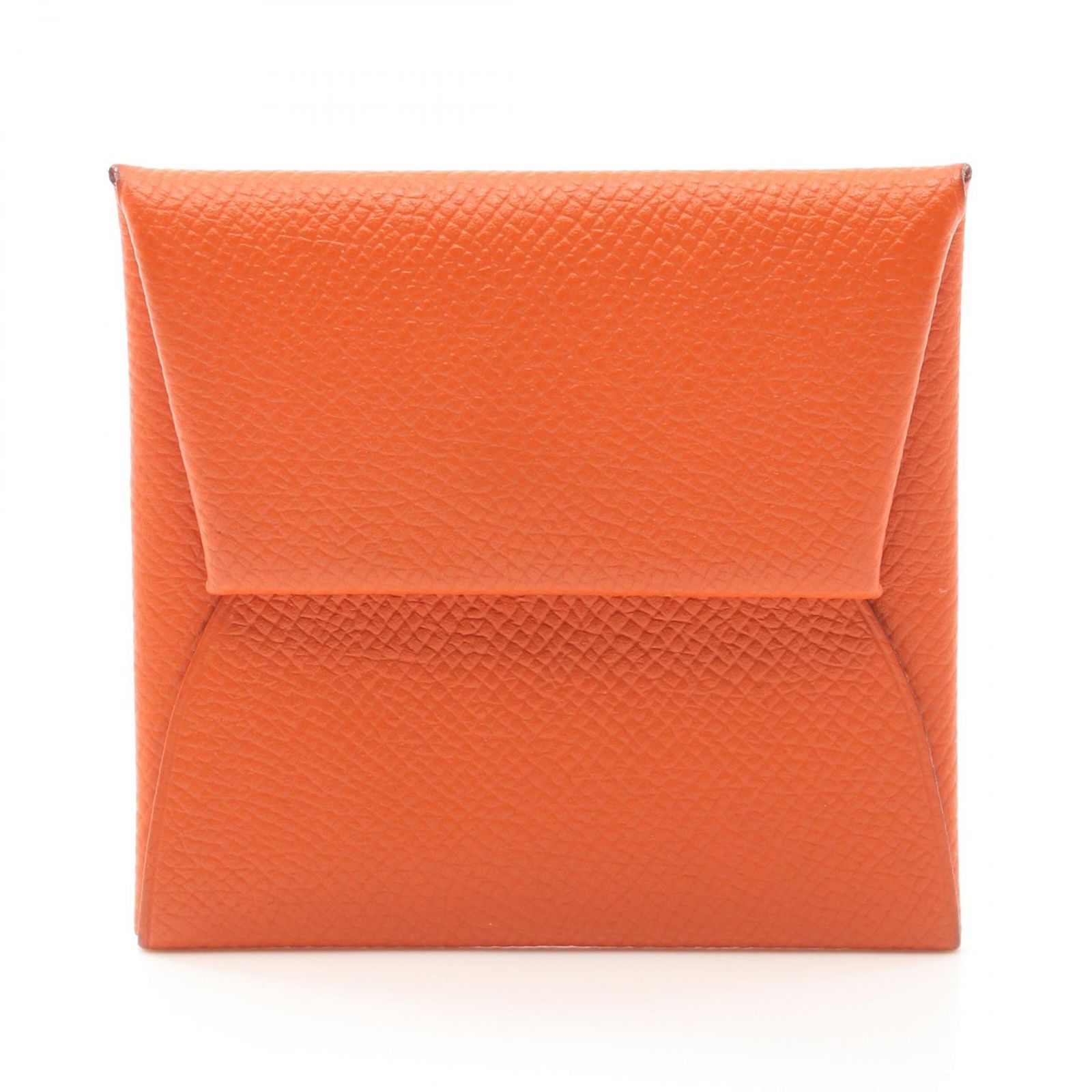 エルメス HERMES コインケース バスティア オレンジポピー その他 レディース A