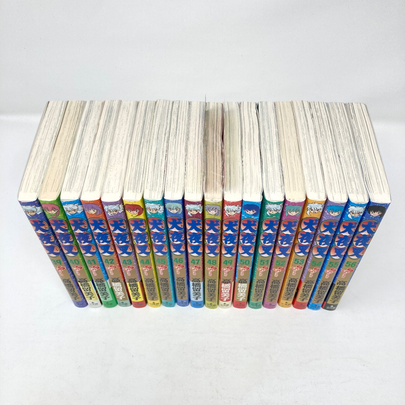 全巻初版 犬夜叉 全56巻セット 髙橋留美子 全巻セット/初版/帯付き・全揃い】高橋留美子 犬夜叉 全56巻 - メルカリ