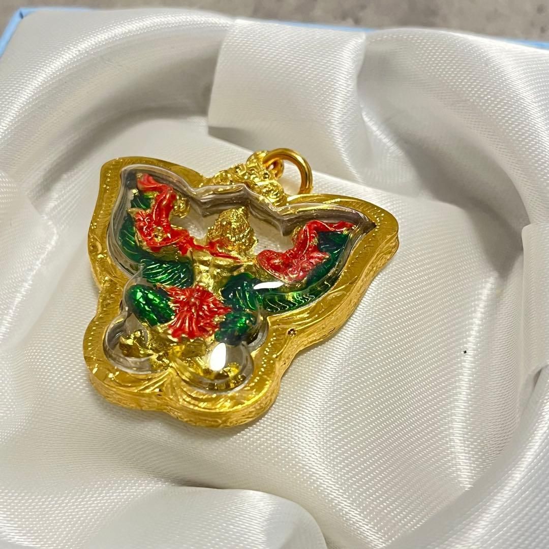 プラクルアン ガルーダ 神鳥 御守り タイ ネックレス 守護神 タイ製