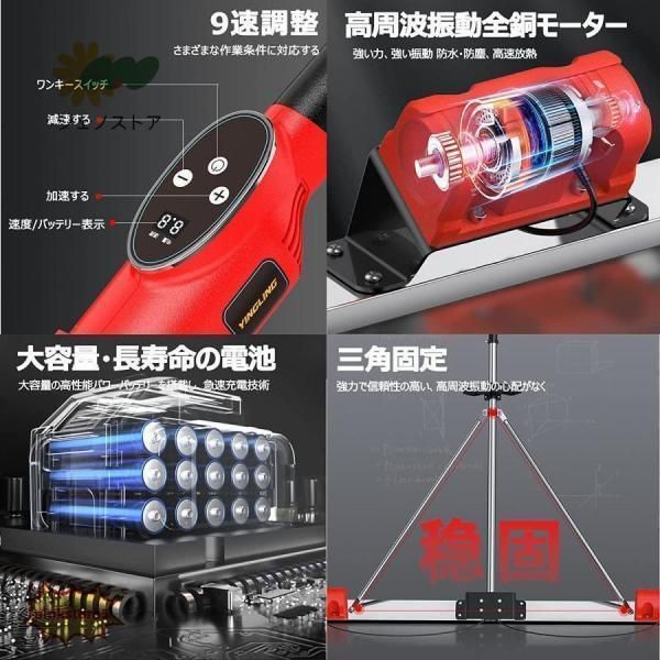 大好評 電動スクリード