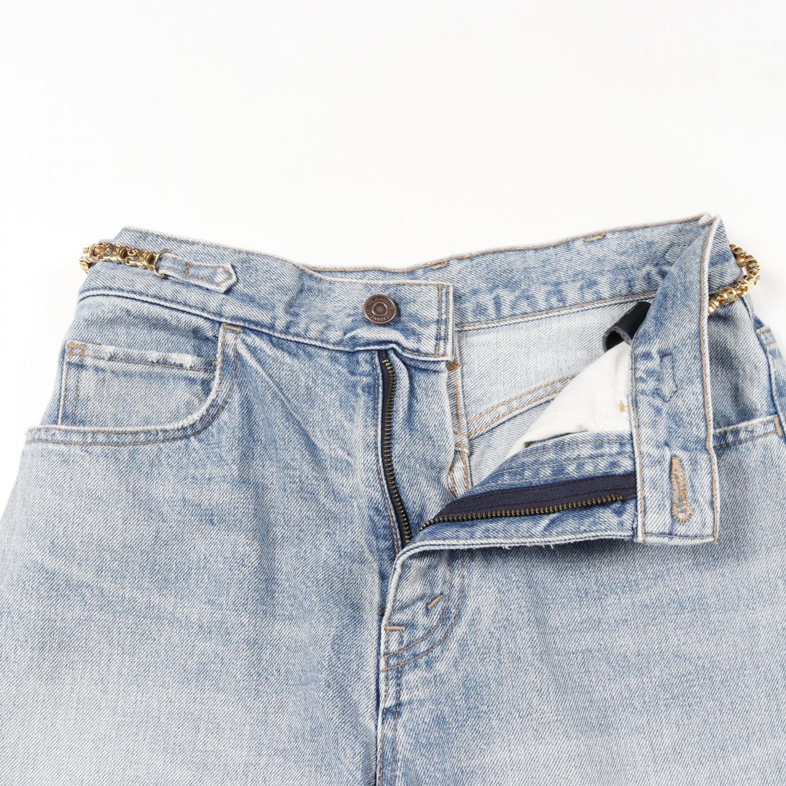 セリーヌ CELINE デニムパンツ マーガレットデニム トリオンフチェーン