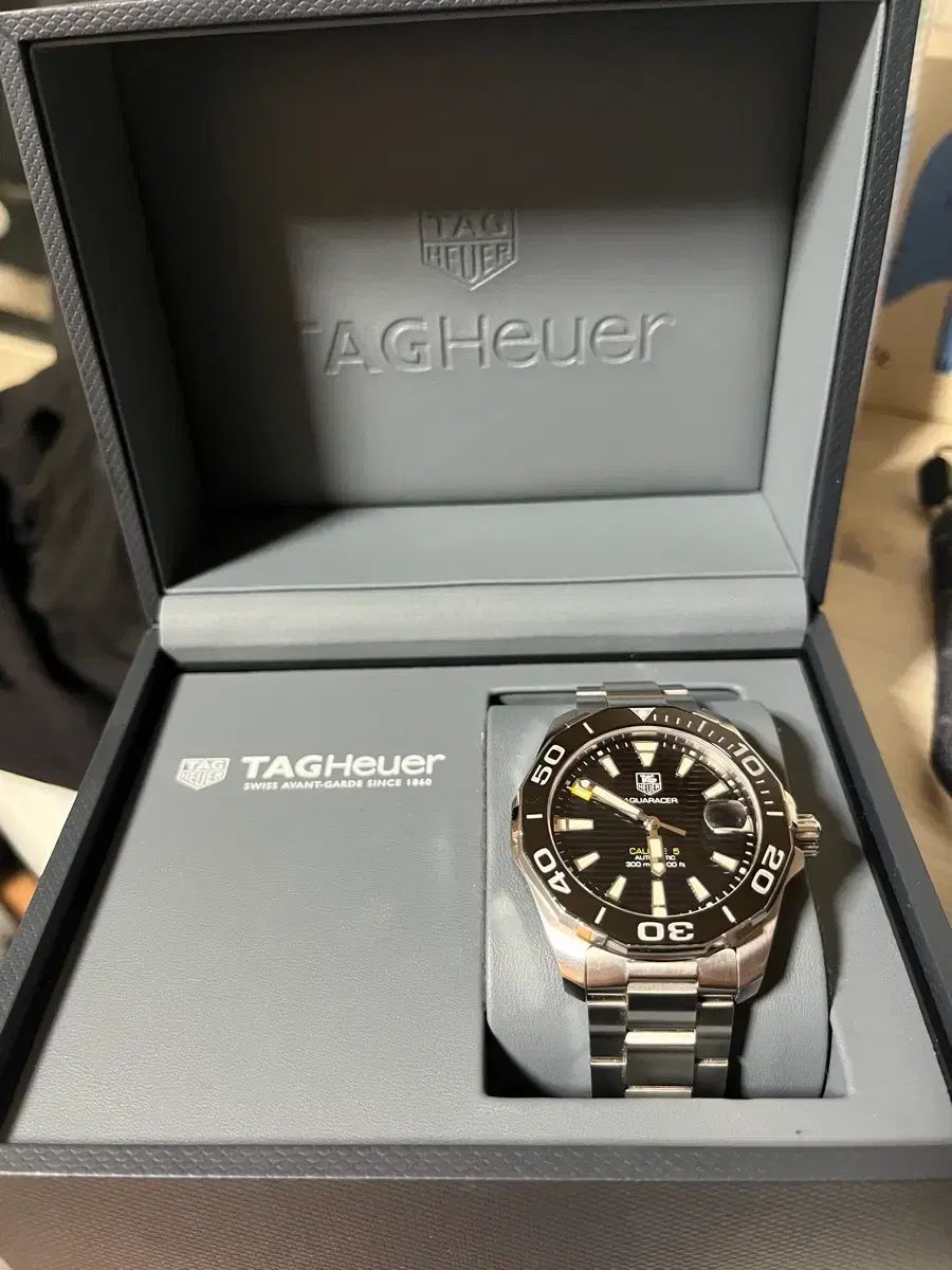 TAG Heuer タグ ホイヤー アクアレーサー 검판 メタル TAG タグ 41mm