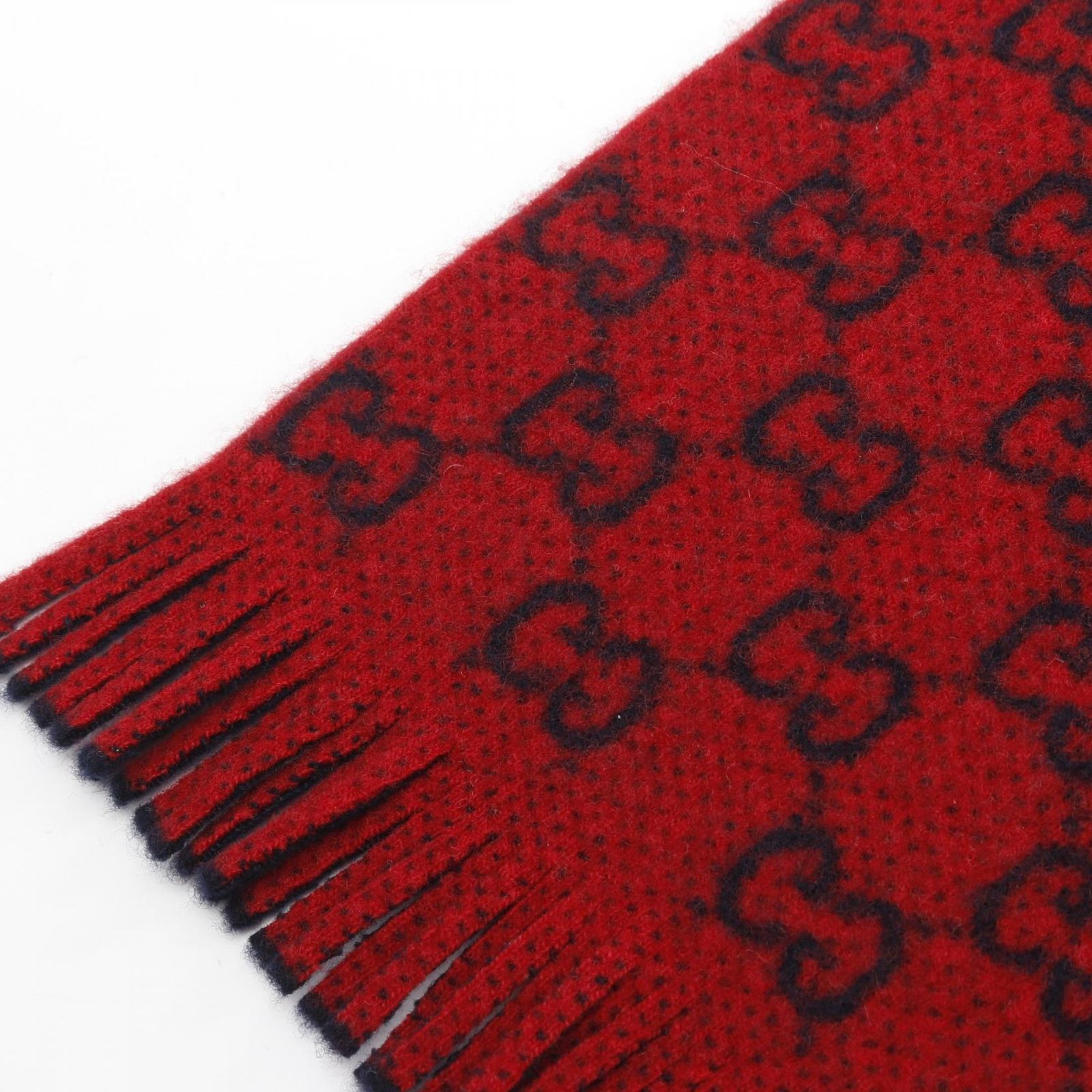 グッチ GUCCI マフラー GG柄 カシミア ウール マフラー レディース