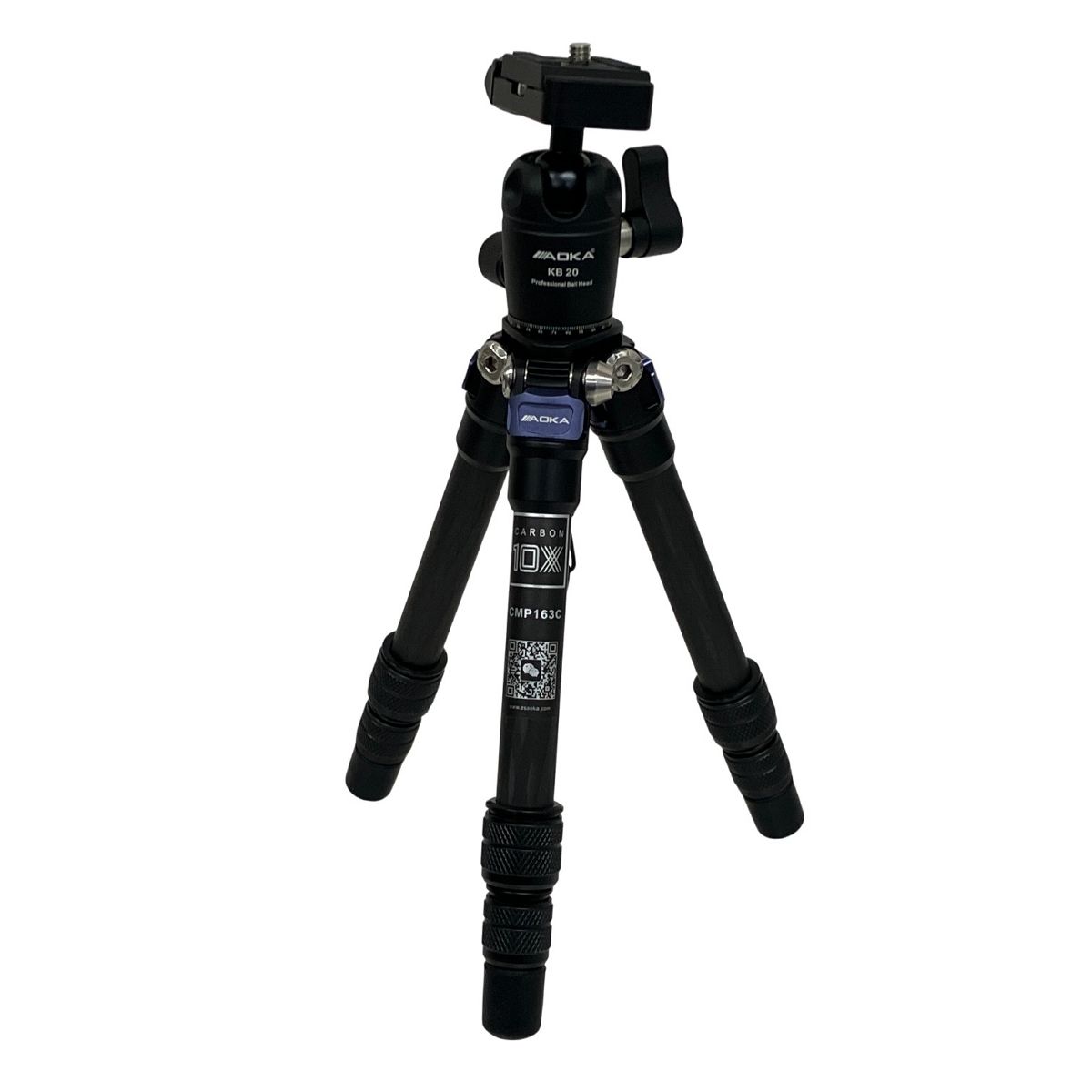AOKA KB 20 ミニ三脚 カーボンロングタイプ 3段 良好
