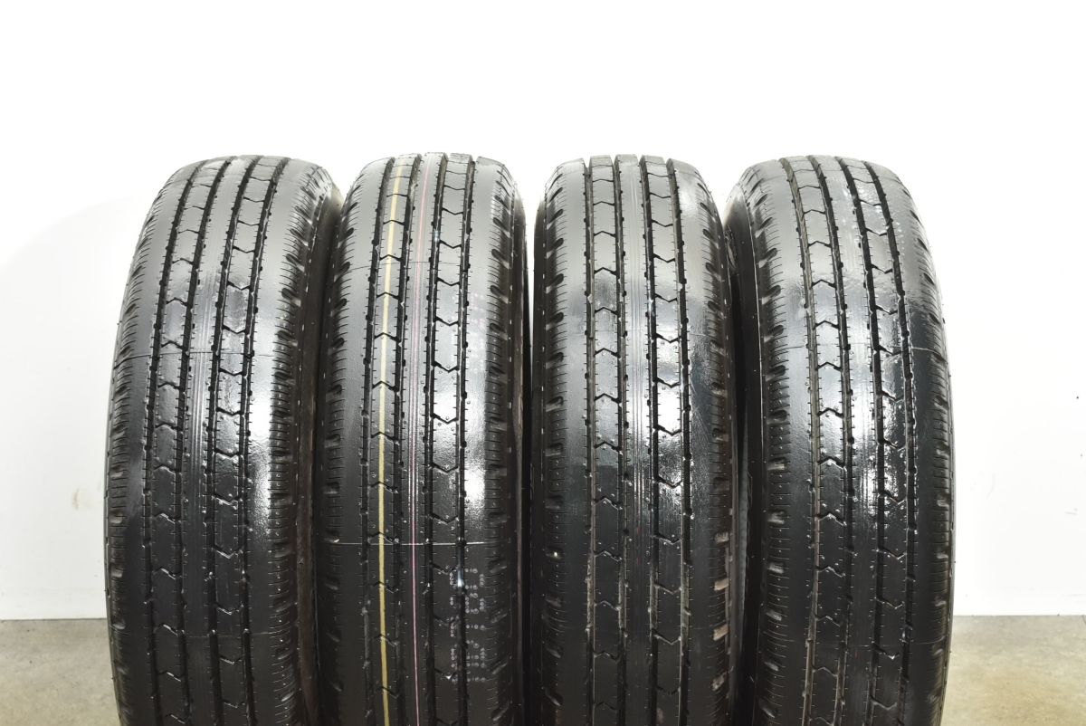 新車外し ブリヂストン V STEEL RIB R 202 175 75 15 103 101 N LT 製造 4本 カムロード ダイナ ライトトラックタイヤ 納車外し