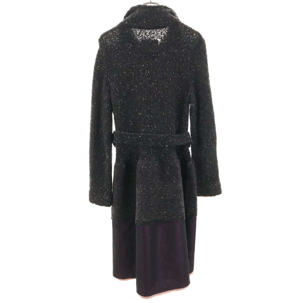 Sacai サカイ ニットコート グレー レディース 古着 配送 中古・古着  