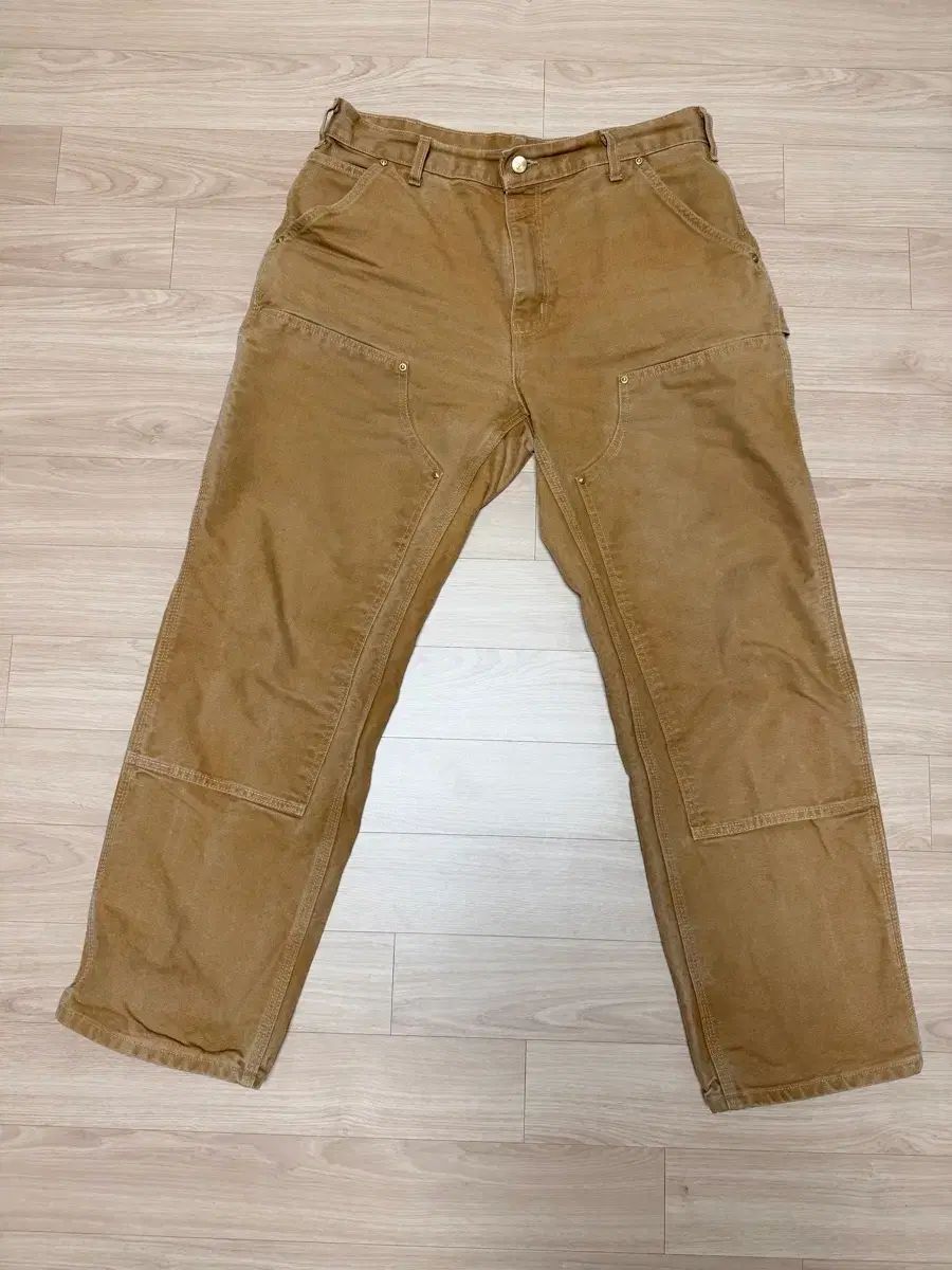 34 x 30 Carhartt カーハート B 01 ダブルニー ワークパンツ