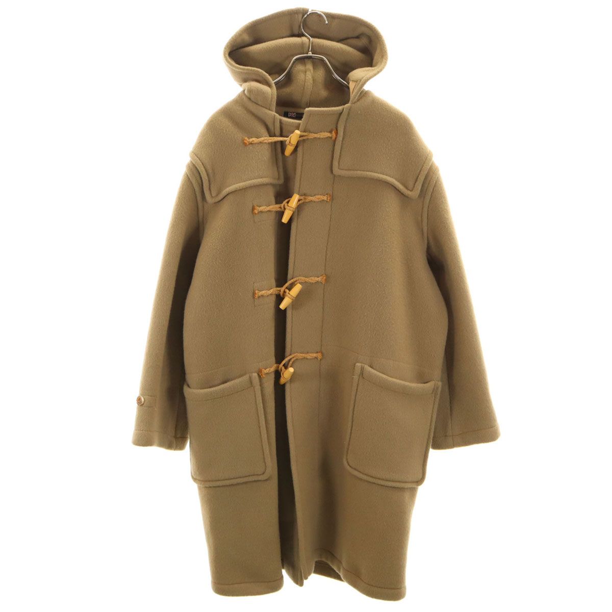 Gloverall グローバーオール 英国製 ウールブレンド ダッフルコート S ベージュ メンズ 古着