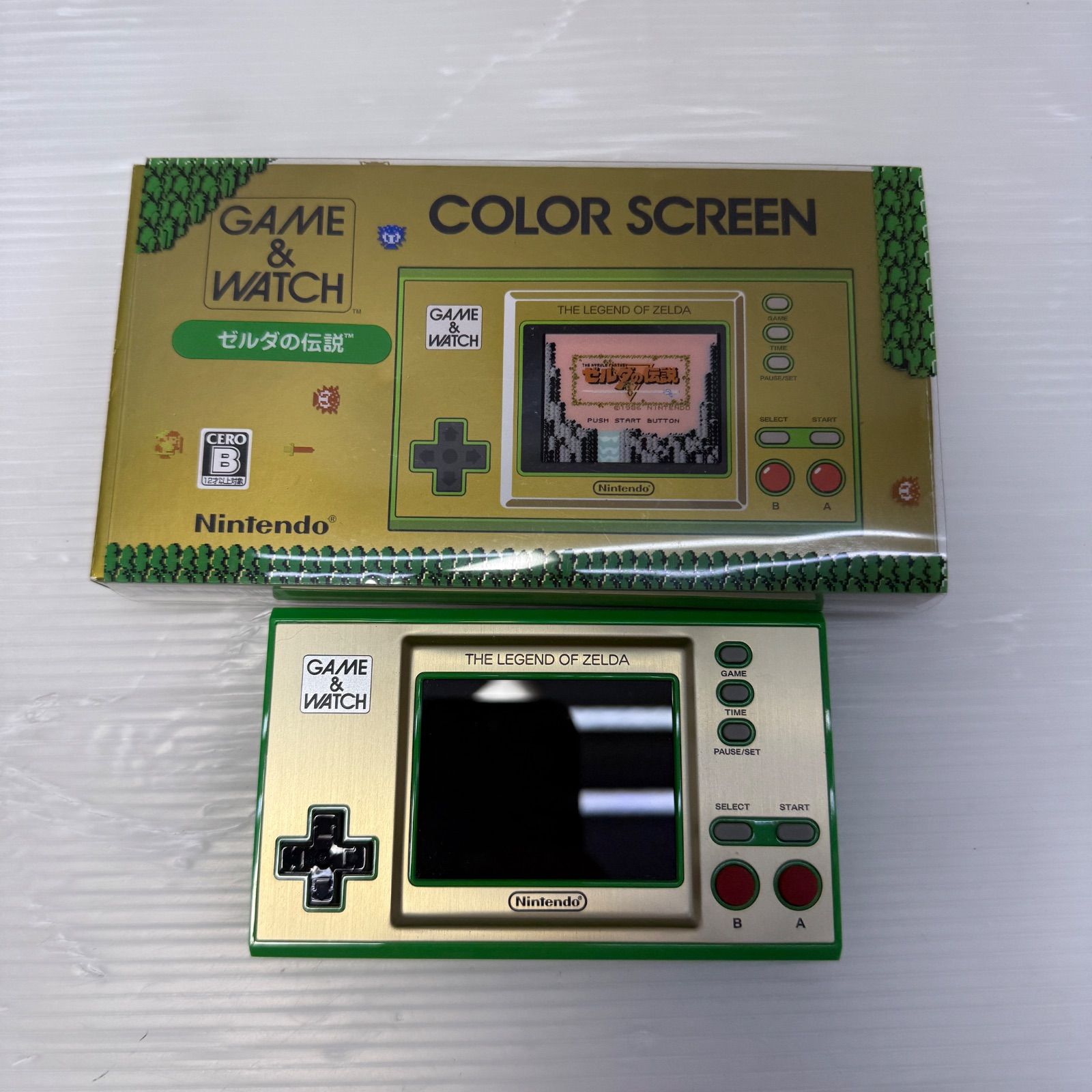マ*0様 【美品】ゲーム&ウォッチ ✲動作確認済み✲ 動作確認済み☆ゲームウォッチ ゼルダの伝説☆GAME&WATCH 美品 任天堂